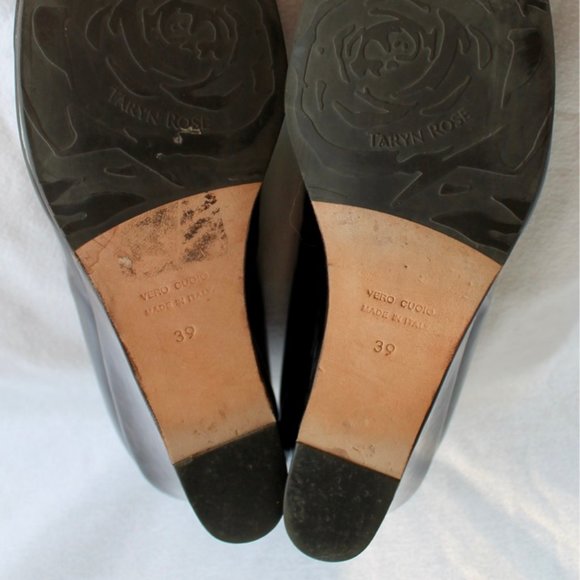 Taryn Rose Brown Patent Leather Wedge Pumps - Picture 8 of 8